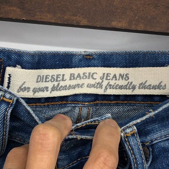 Diesel Industry Slim Straight  leg Denim Jeans 27x30 - Picture 5 of 14